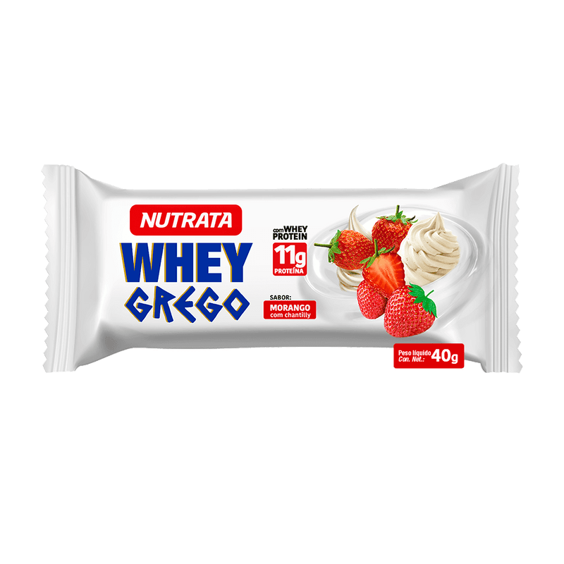 WHEY GREGO BAR 40G - NUTRATA