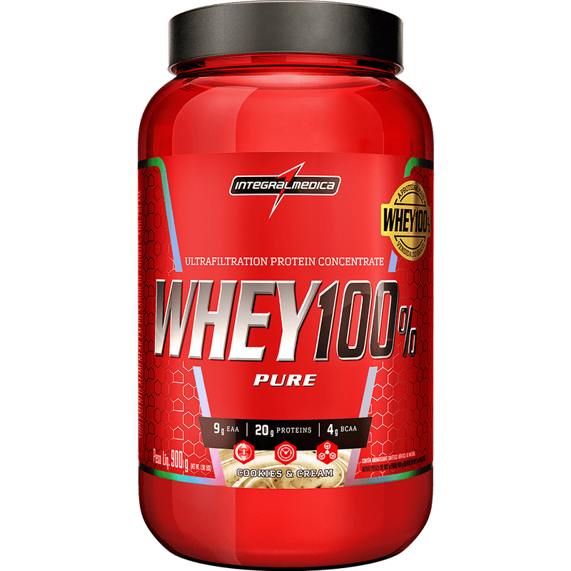 WHEY 100% 900G POTE - INTEGRALMEDICA