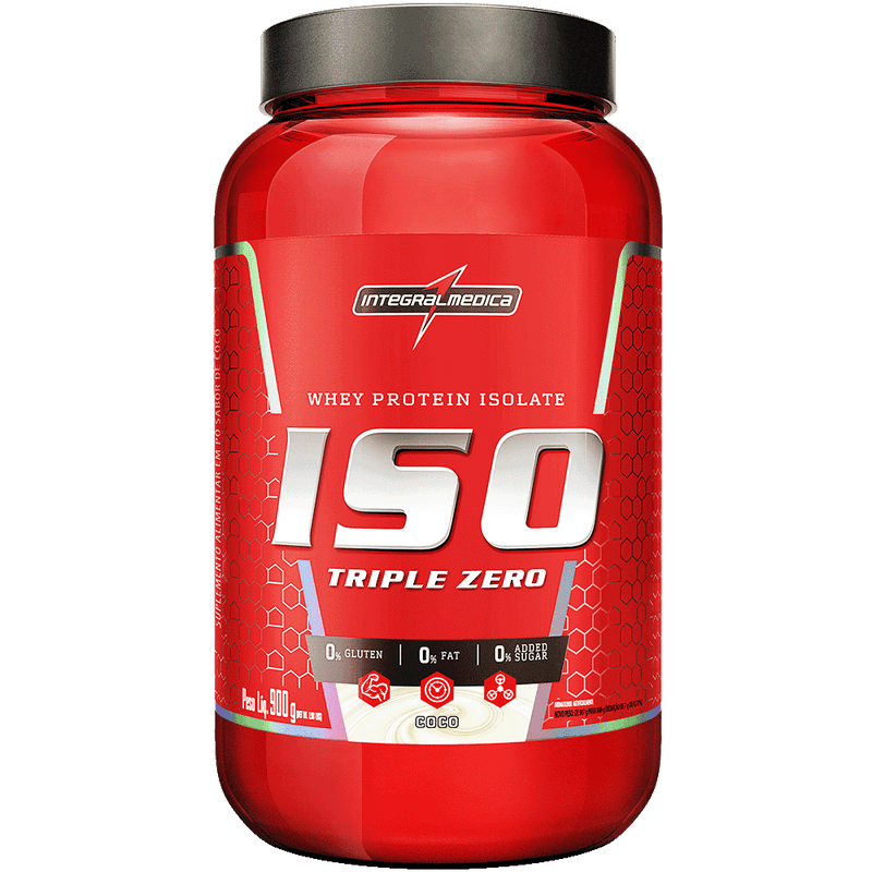 WHEY PROTEIN ISO TRIPLE 900G - INTEGRALMEDICA