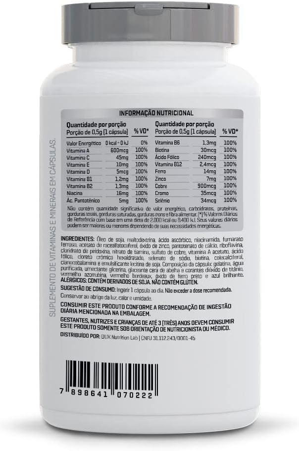 MULTIVITAMINÍCO 90 CAPS - DUX