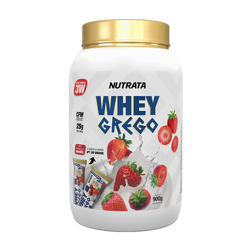 WHEY GREGO 3W 900G NUTRATA